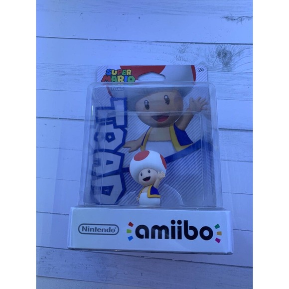 TOAD Super Mario Bros Nintendo Amiibo Wii U Switch 3DS